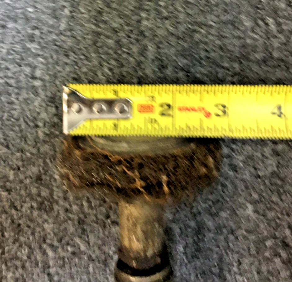 VALLEY BUFFER TYPE 1-1/22 S, HP 1/4, 4FT LONG BUFFER GRINDER, TURNS ON, USA