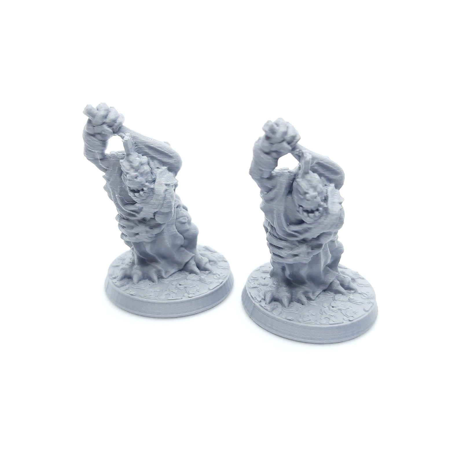 Troglodytes - 3D Printed, Miniature, 28mm scale, Tabletop, TTRPG, DND