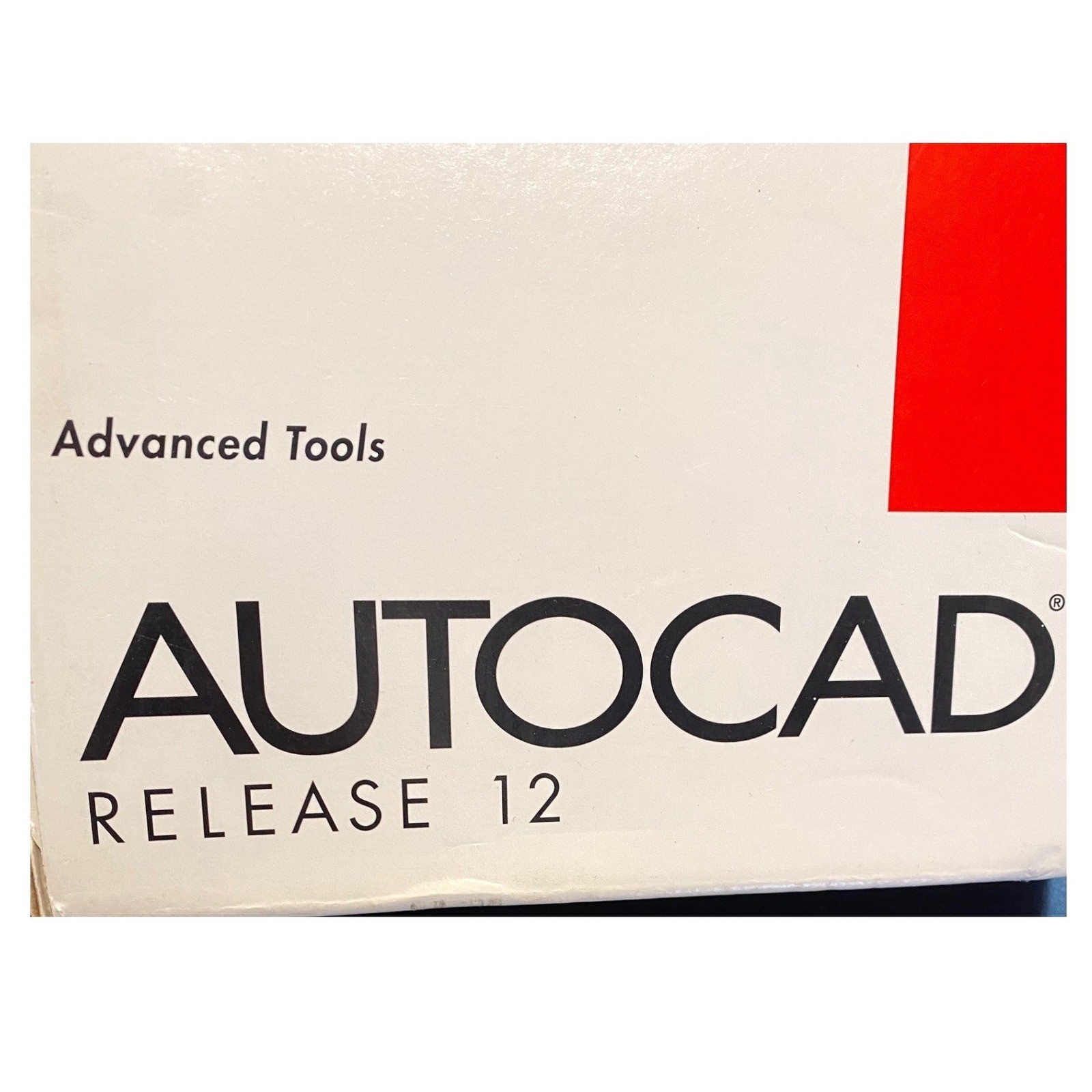 Autodesk AutoCAD Release 12 DOS 386 Advanced Tools Manuals Set 1992 Vintage