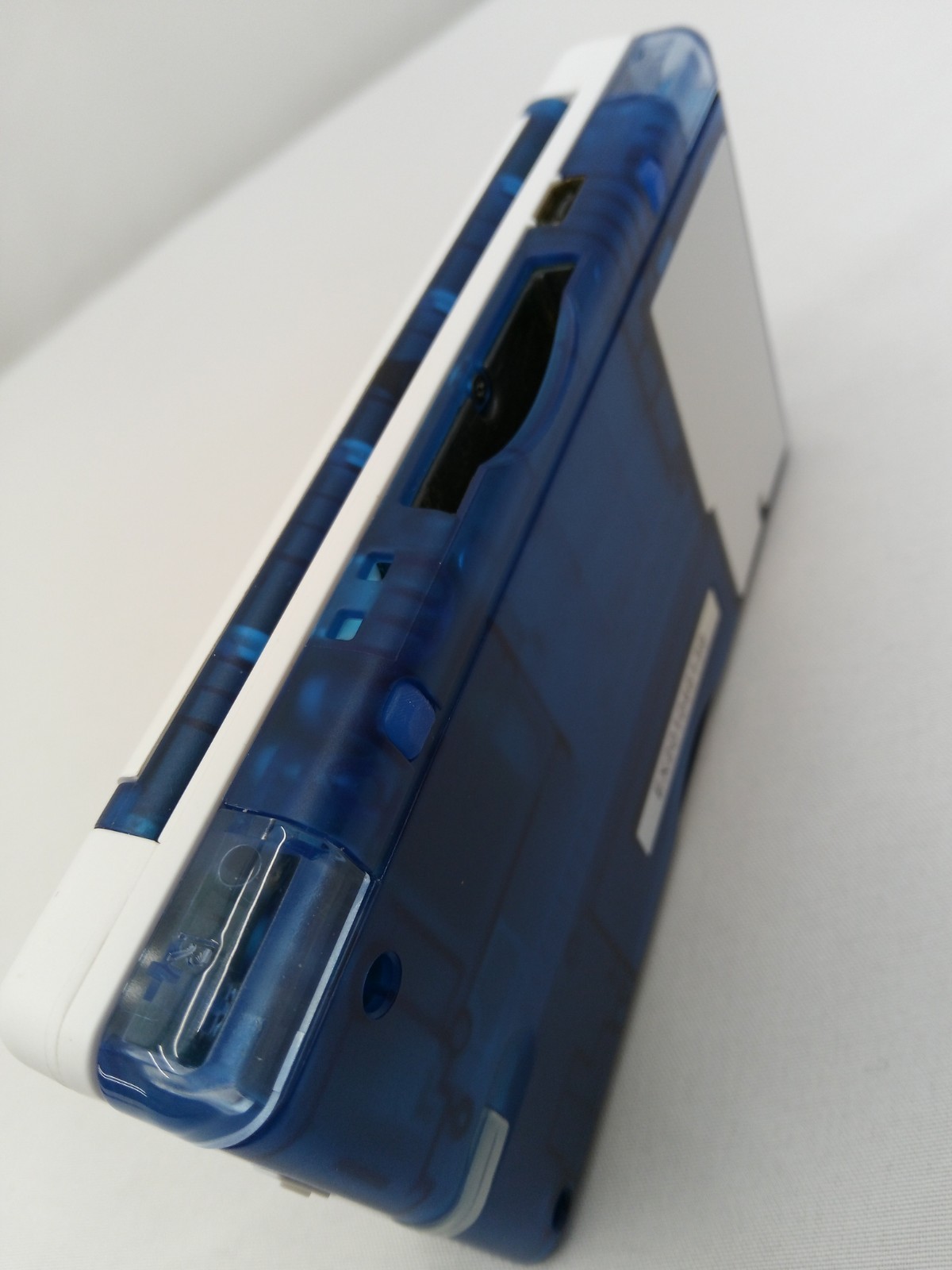 Nintendo DS Lite ReShell Deep Blue Wave Pink USB Cable Gameboy Advance GBA Nice