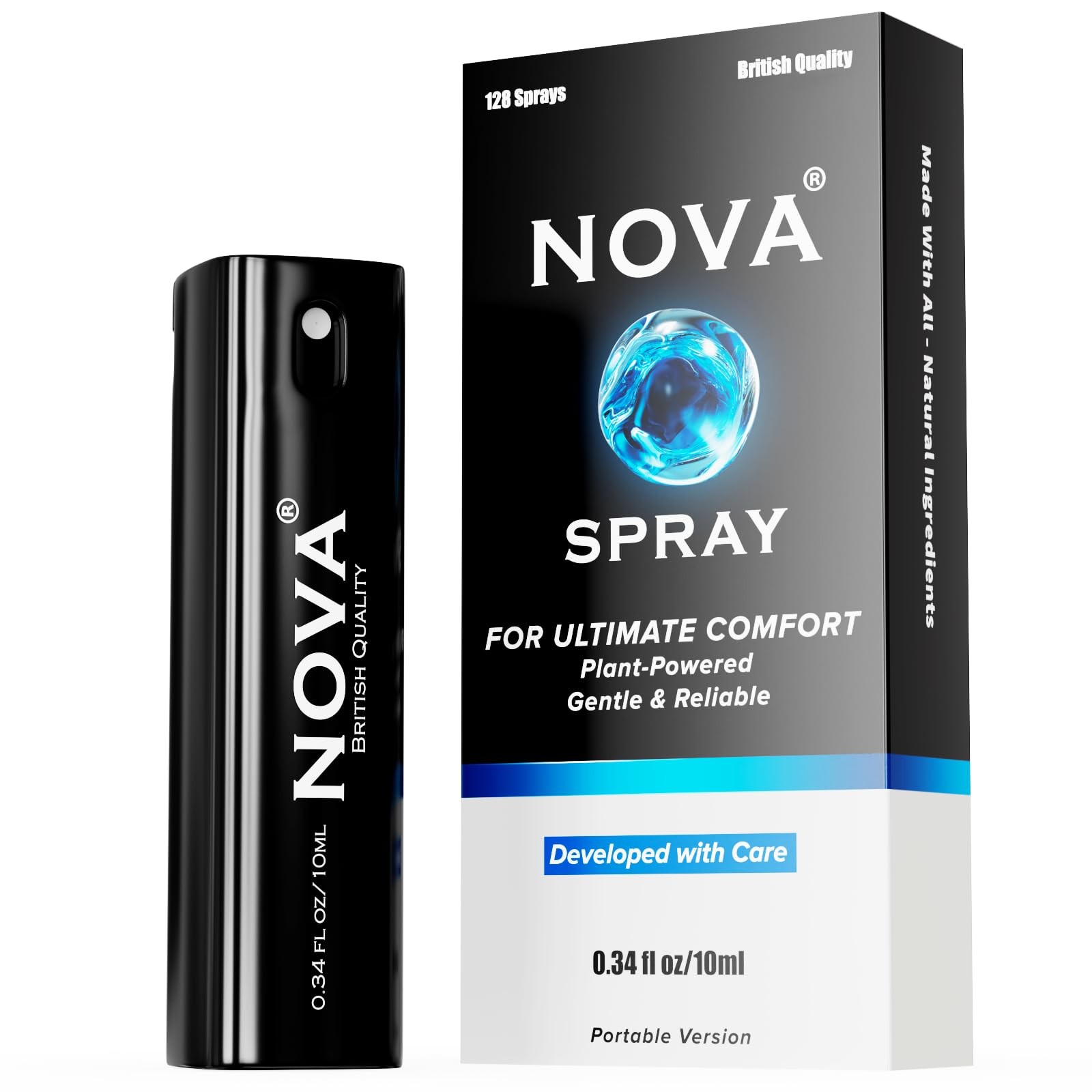Nova Spray Desensitizing Delay for Men, Extend 0.34 Fl Oz (Pack of 1)