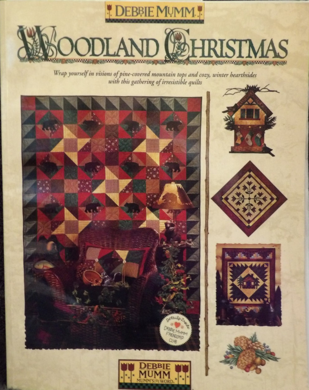 Woodland Christmas Quilt Book from Debbie Mumm & Mumm's The Word