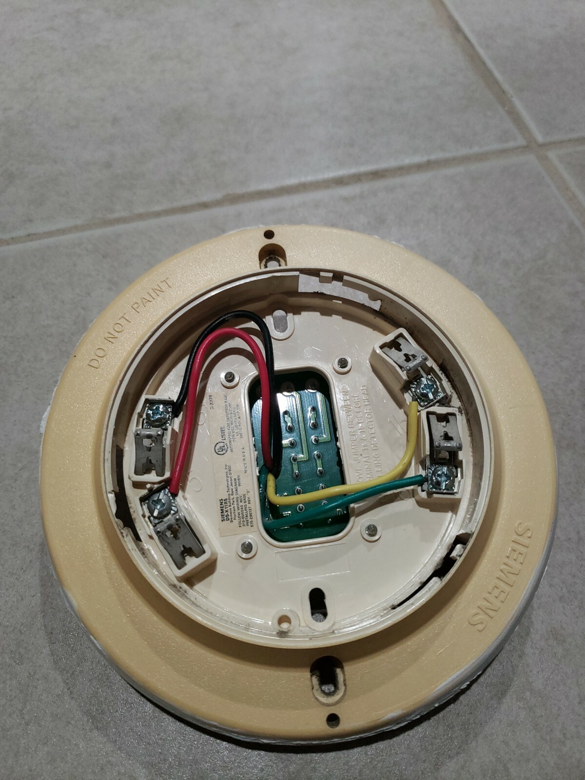 Siemens DB-X11RS Relay Base USED