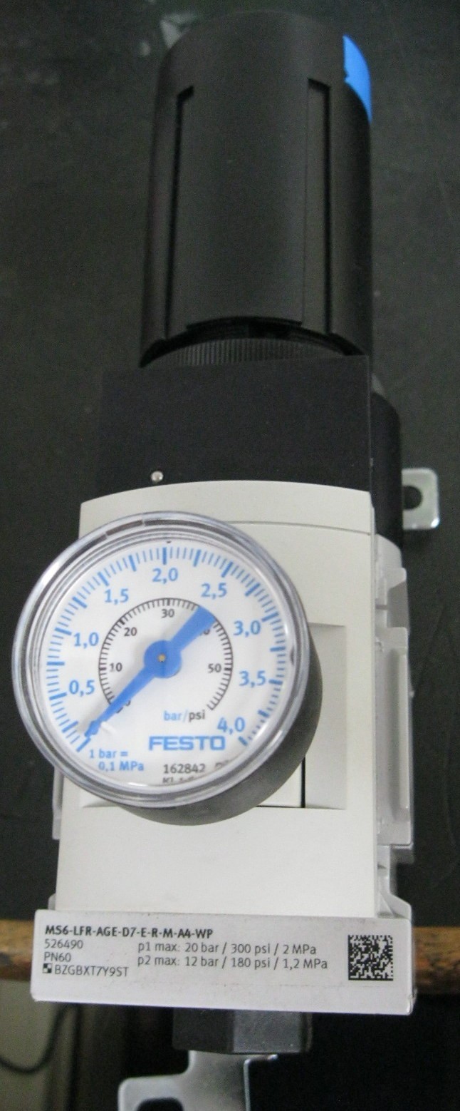 Festo MS6-LFR-AGE-D7-E-R-M-A4-WP Air Pressure Regulator
