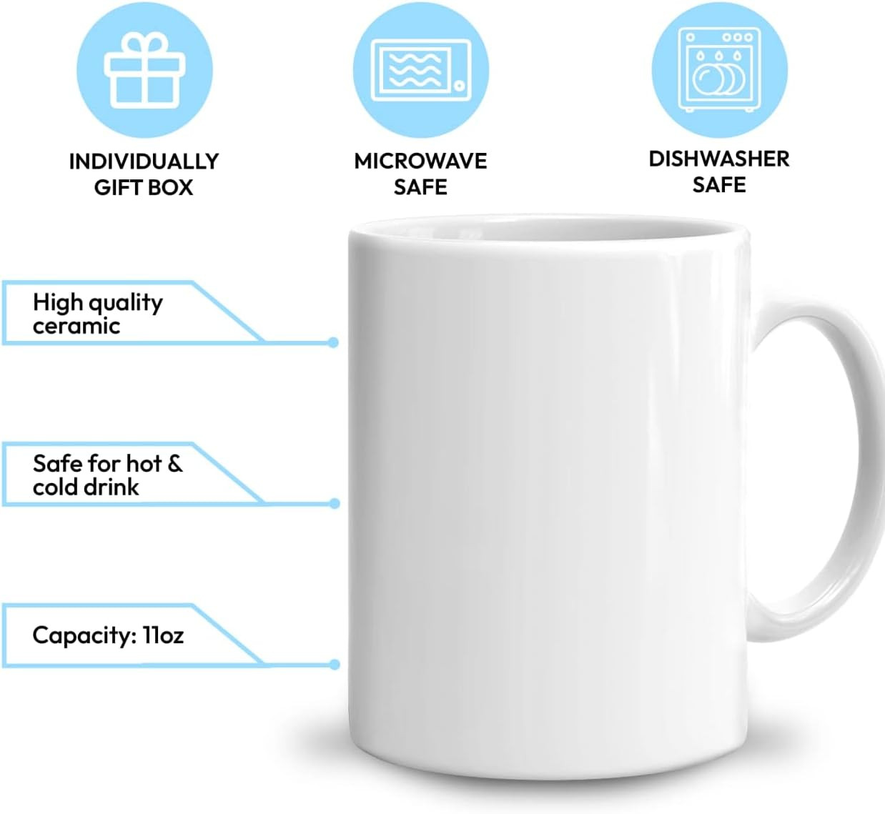 Personalized Golf Mug, On The Course Coffee Mug, Golfer Gift 2D Mug