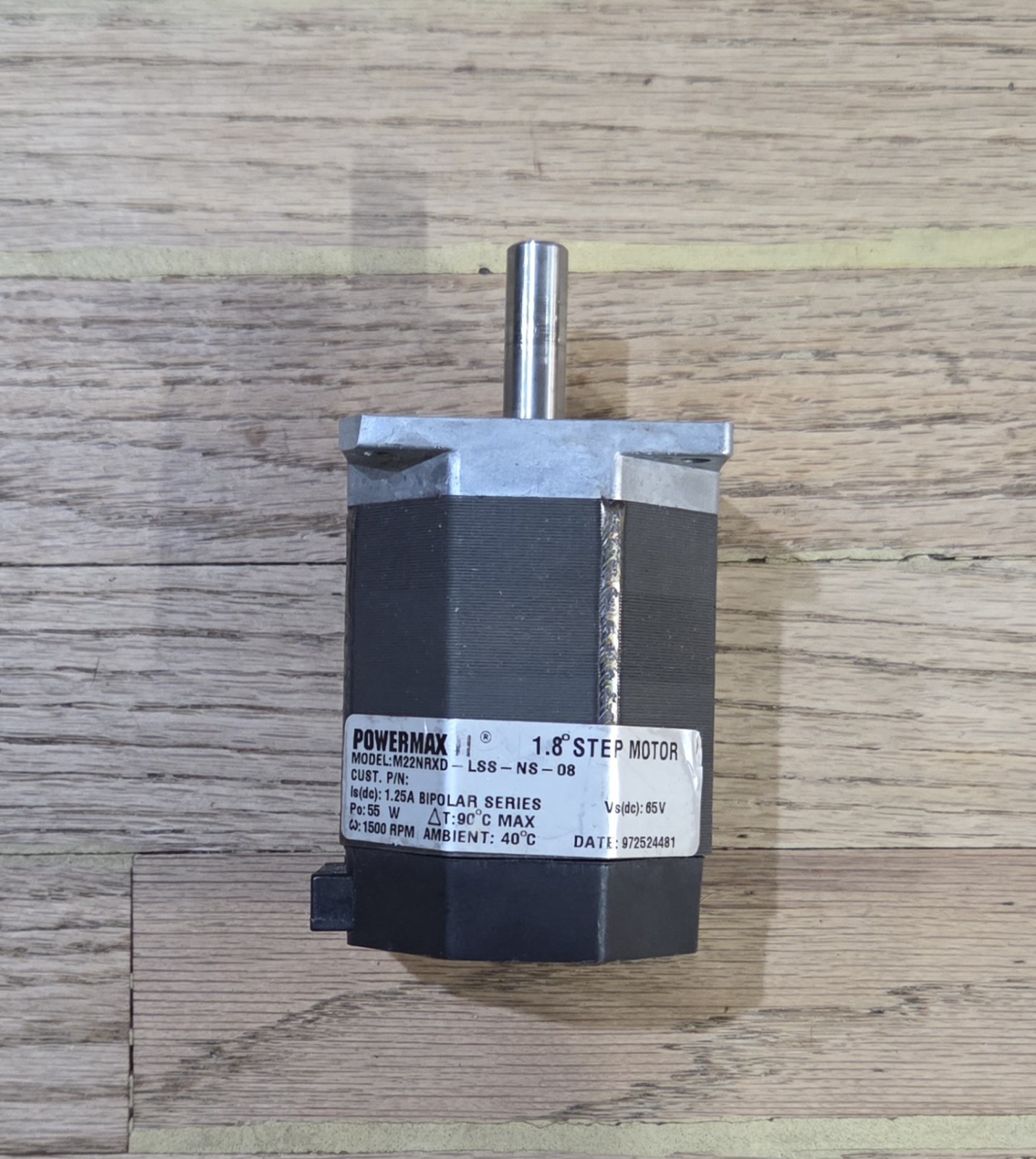 Powermax II 1.8 Stepper Motor 1500 Rpm