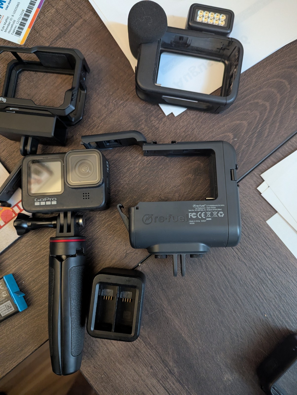 GoPro HERO 9 Black Hero 6 Camera And Accessories Bundle
