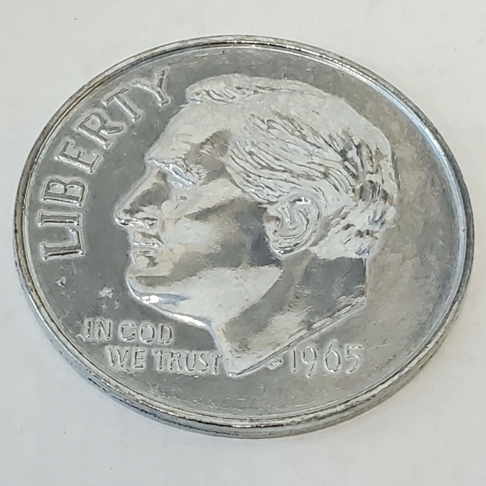 Jumbo Coin - Jumbo Roosevelt Dime  is 3 Inches in Diameter! - Jumbo Metal Coin