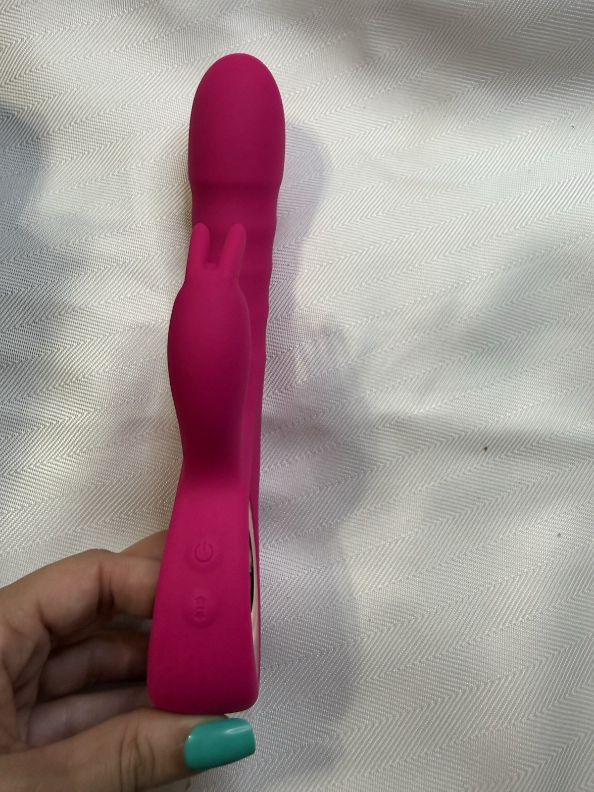 Rabbit Vibrator Dual Stim G Spot Massager Rechargeable Waterproof Silicone Pink