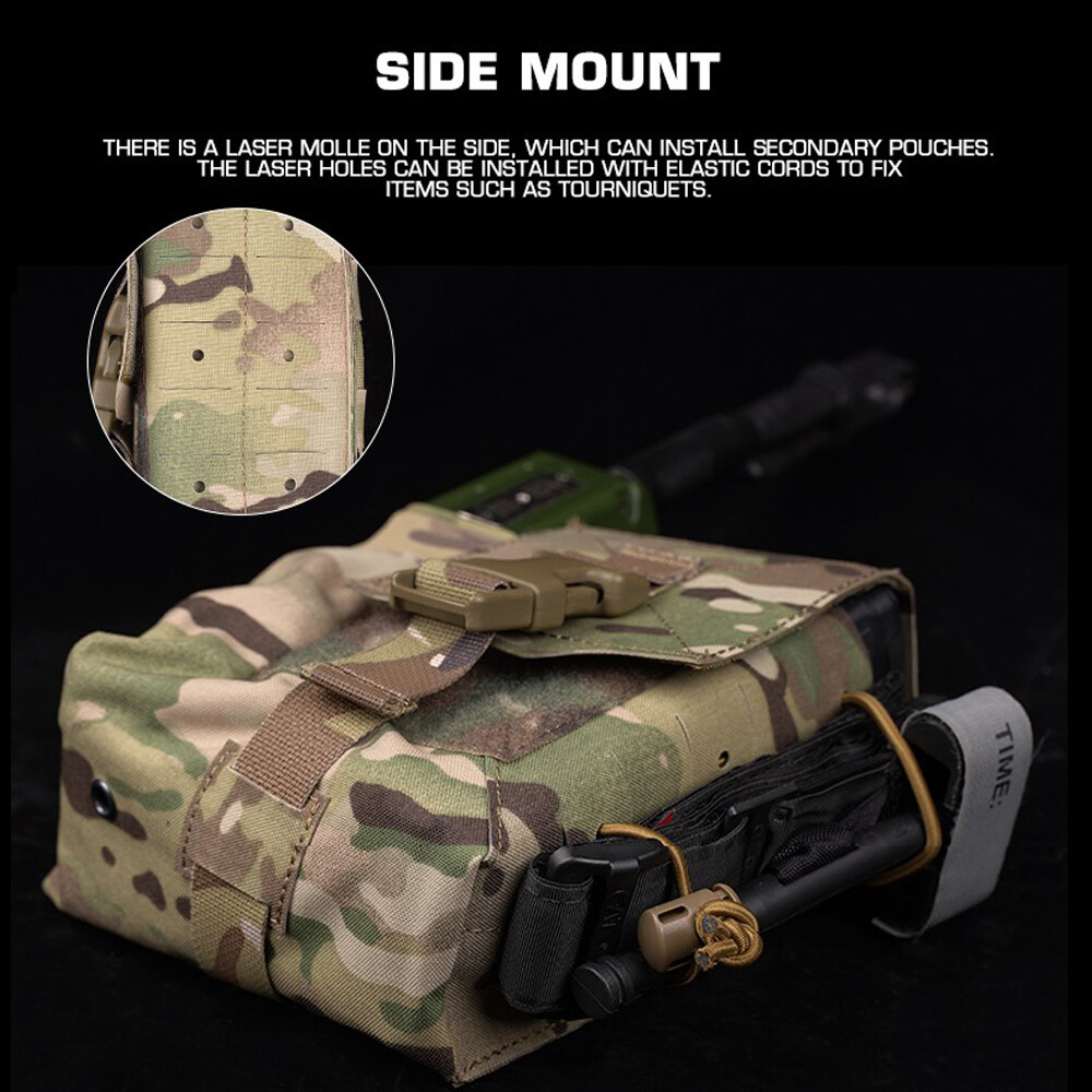 Wosport Tactical Molle Pouch Large Multifunctional Admin Sub Pouch Mag Storage