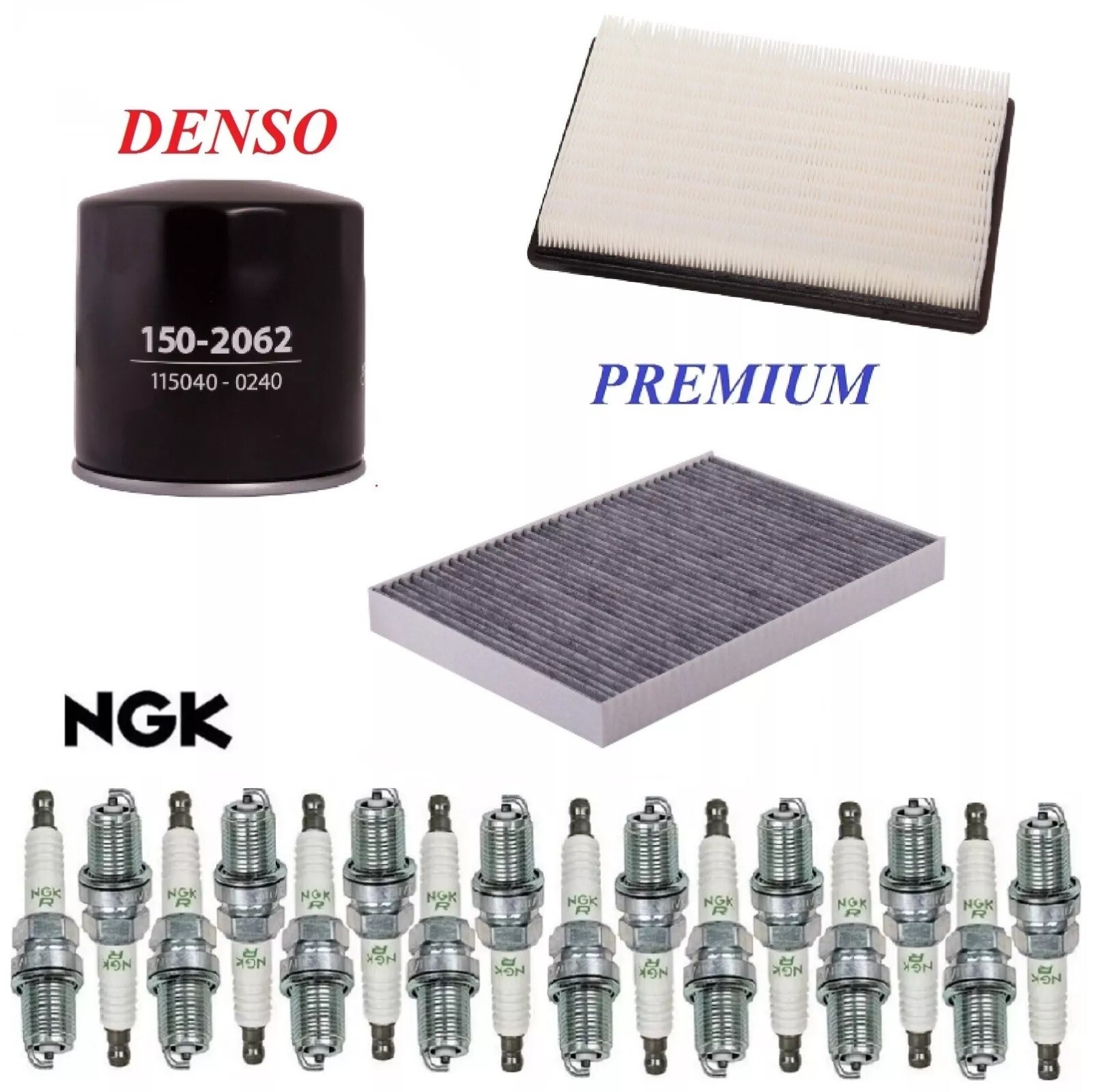 Tune Up Kit Filters Spark Plugs For CHRYSLER 300 V8; 5.7L 2006-2007
