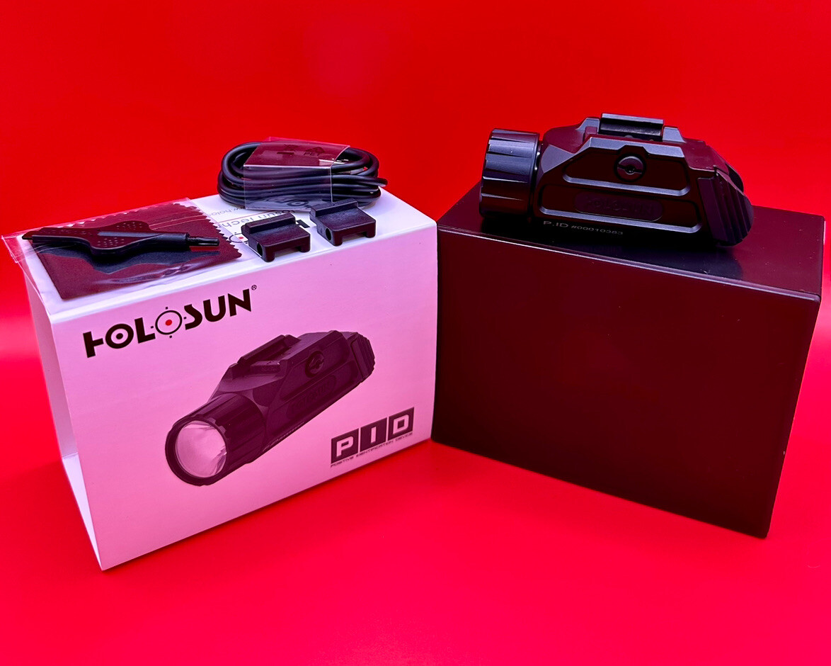 HOLOSUN P.ID Rail White Light 1000 Lumen 23,000 Candela W/Rechargeable Battery