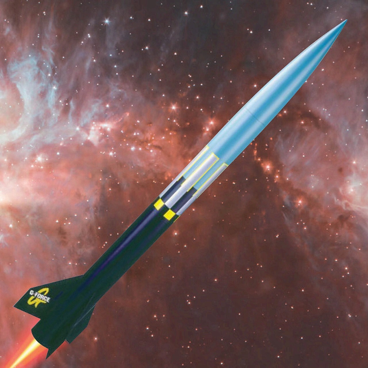 Aerotech Flying Model Rocket Kit G-Force(reboxed) AER 89021