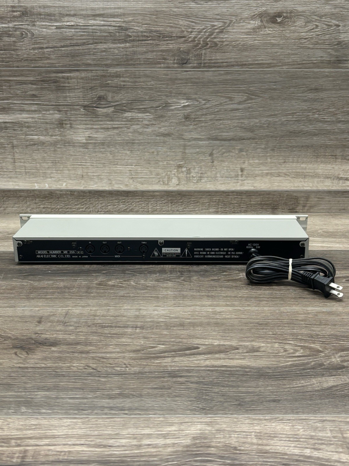 Akai ME25S Midi Programmable Note Separator Synthesizer Module Equipment