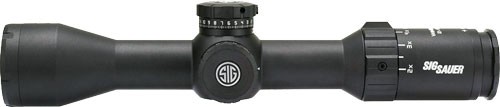 Sig Sauer Whiskey4 Rifle Scope 2.5-10x42 30mm SFP Quadplex Non-Illum Black