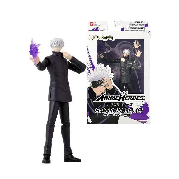 Jujutsu Kaisen Gojo Satoru Hollow Purple Anime Heroes Figure Bandai