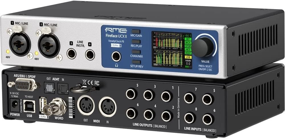 RME Fireface UCX II 40-channel USB Interface Open Box+Warranty