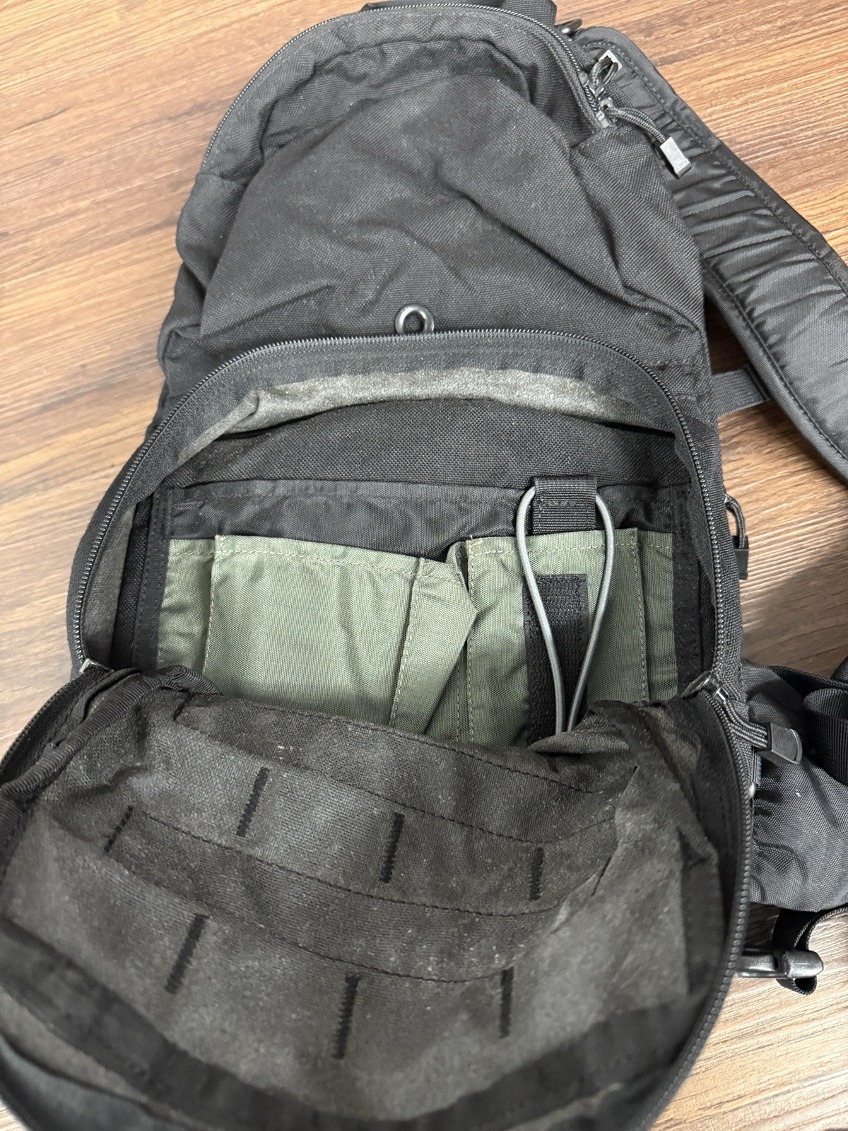 CamelBak M.U.L.E. Hydration Backpack Black Tactical Used No Bladder