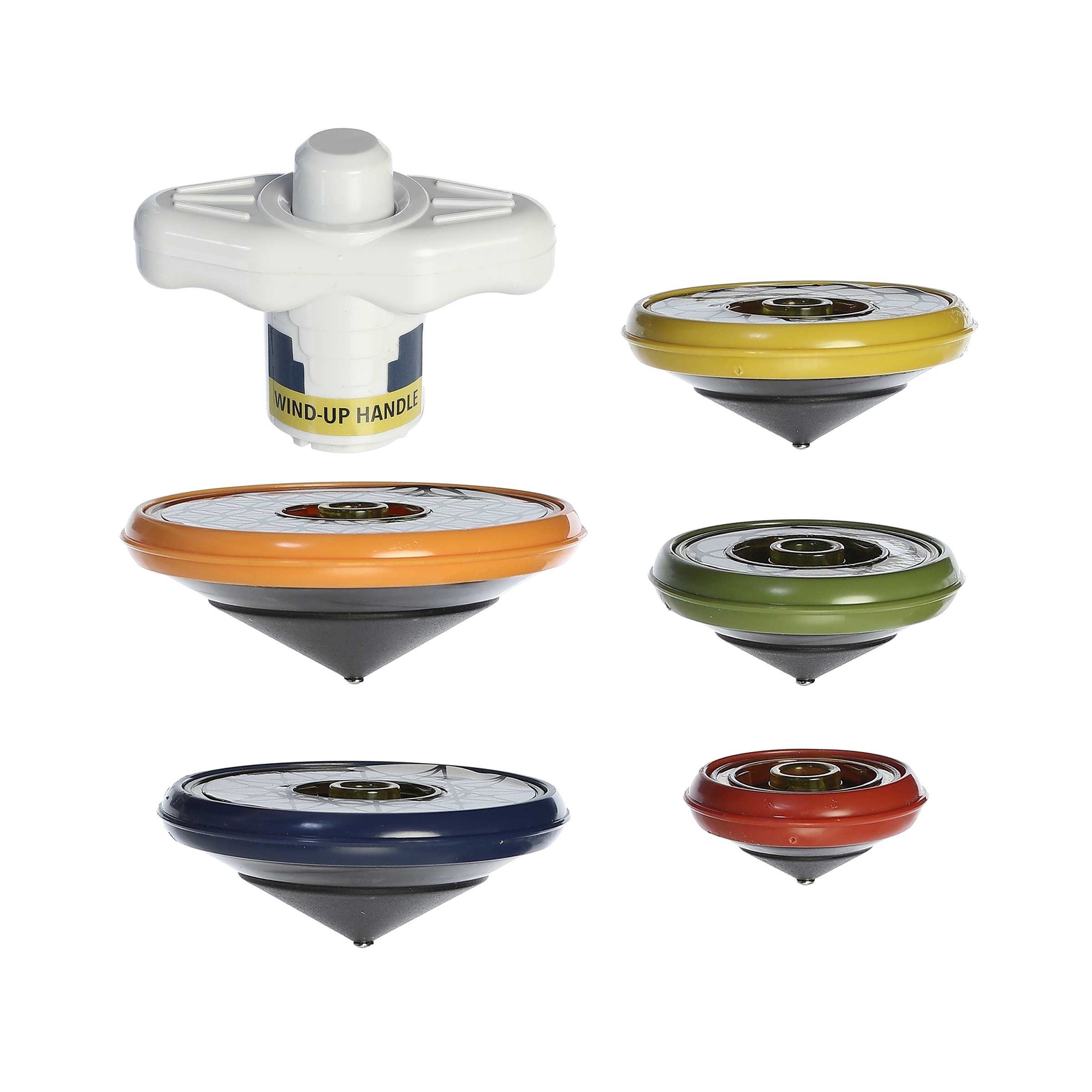 Aurora Toys - 6" Stackable Spinning Tops Engaging Toy