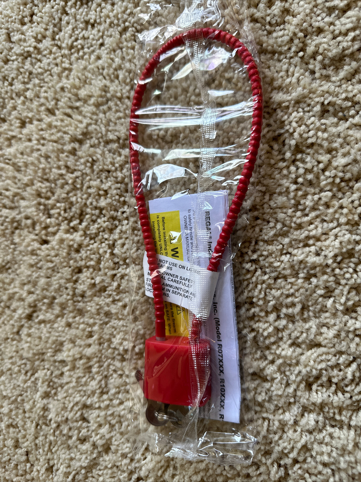 Cable Gun Lock Pistol Shotgun Rifle Child Safety