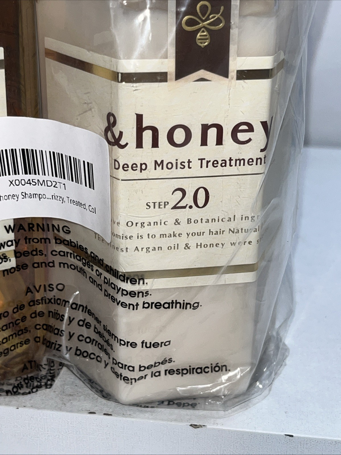 New & Honey Deep Moist Shampoo + Conditioner 445g Each