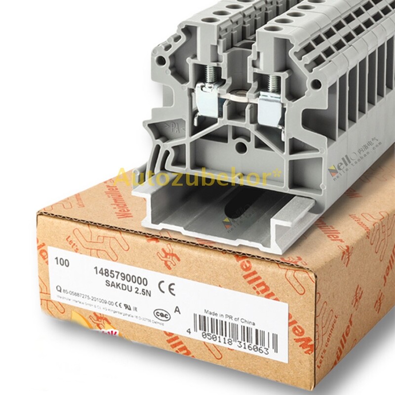 100 PCS/Box SAKDU 2.5N 1485790000 Terminal Blocks Original New
