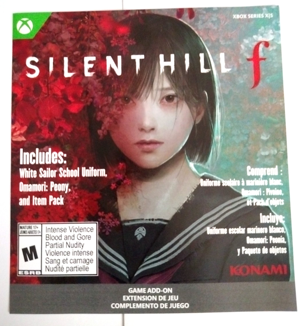 Silent Hill F Day One Edition Bonus Pack DLC Add-on for Xbox Series X S