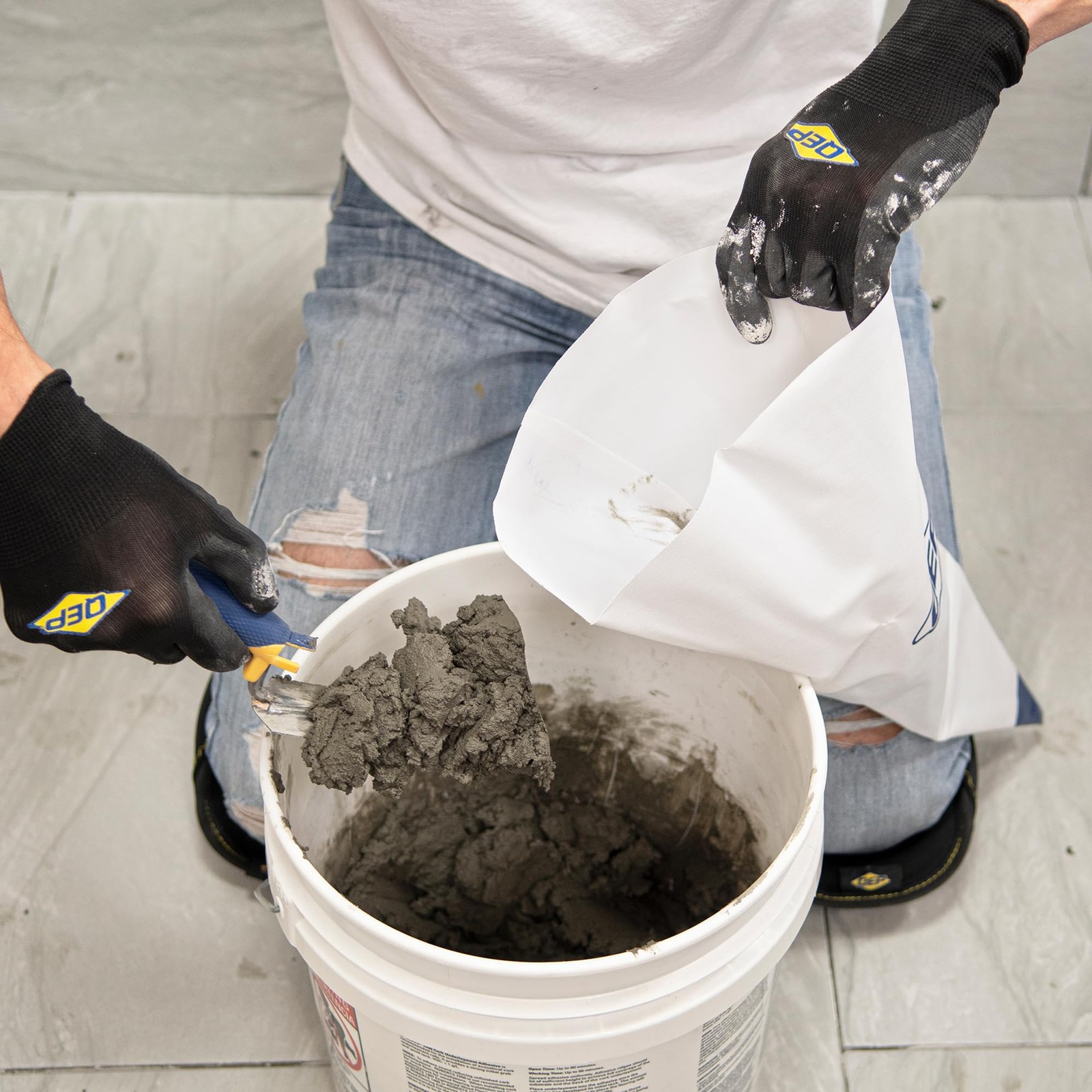 QEP Grout Bag with Heavy-Duty Tip