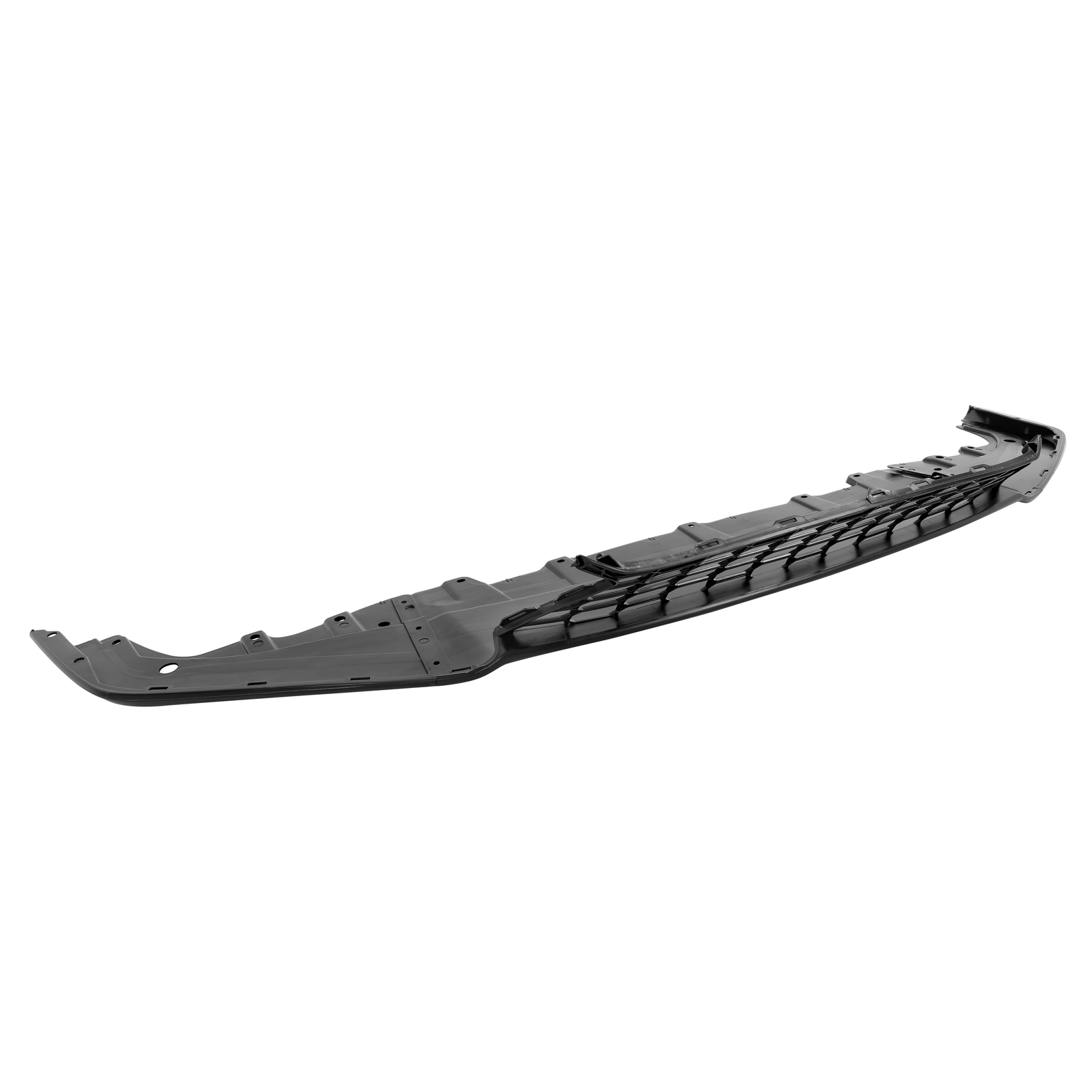 Front Bumper Grille Textured Black Plastic For 2017-2019 Honda Civic Hatchback