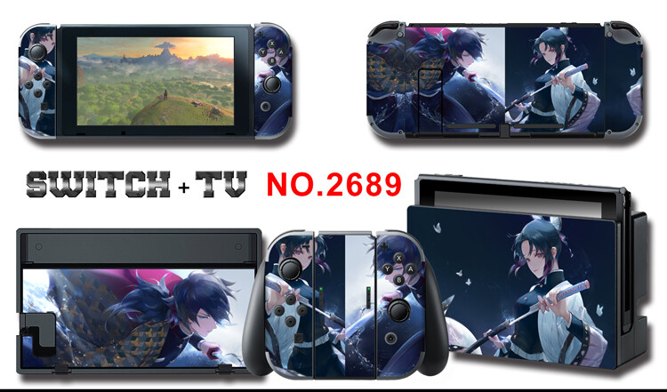 Vinyl Decal Skin Sticker Protector for Nintendo Switch #2689