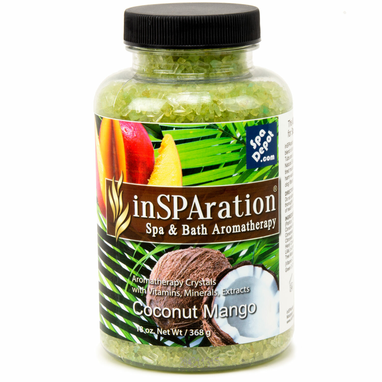 inSPAration Aromatherapy Crystals for Hot Tub & Bath - Coconut Mango - 13 oz.