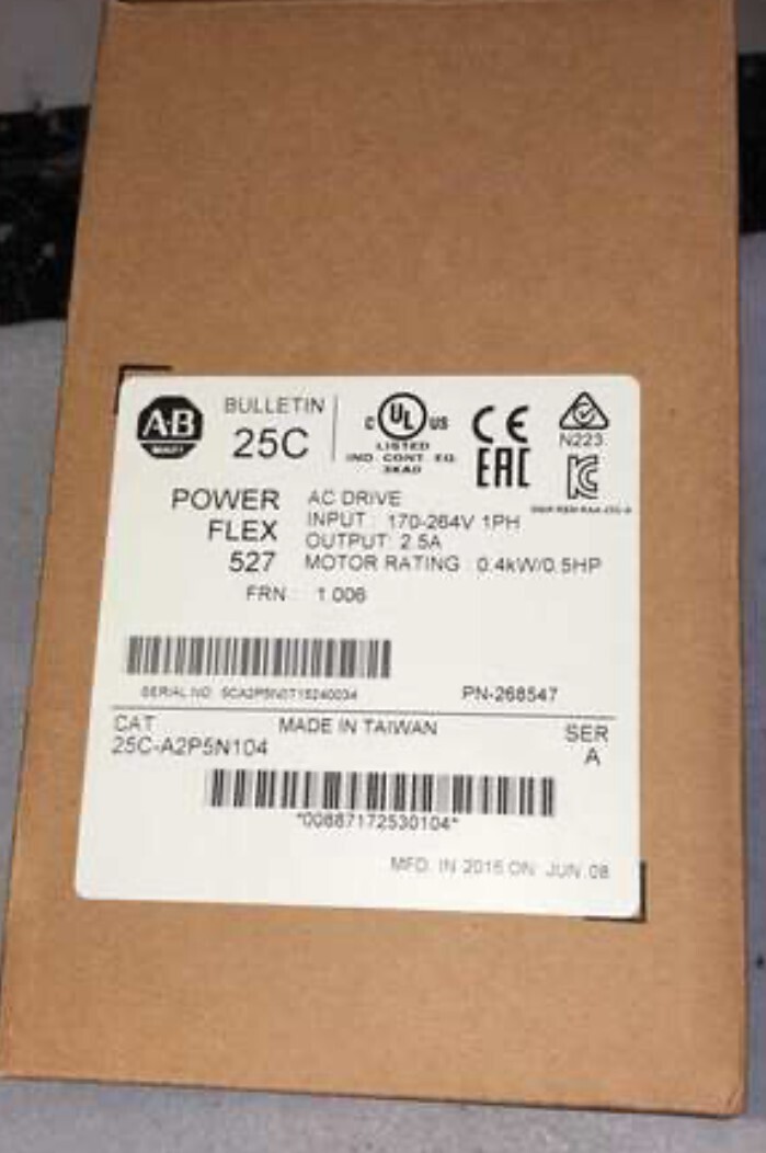 New AB 25C-A2P5N104 Free Shipping New in Box New Factory Sealed PLC