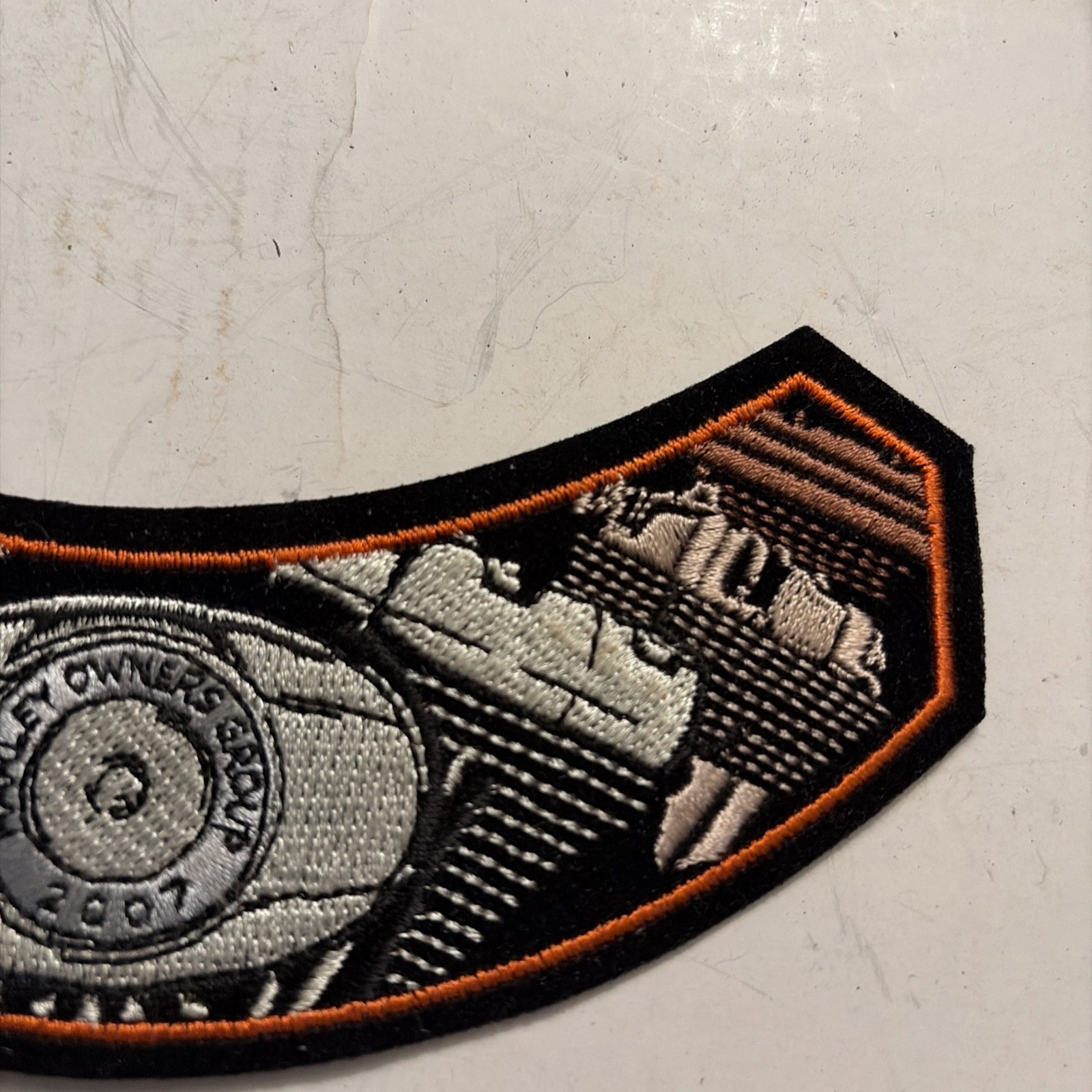 Harley-Davidson V-Twin Engine Embroidered Patch – New Box1-11