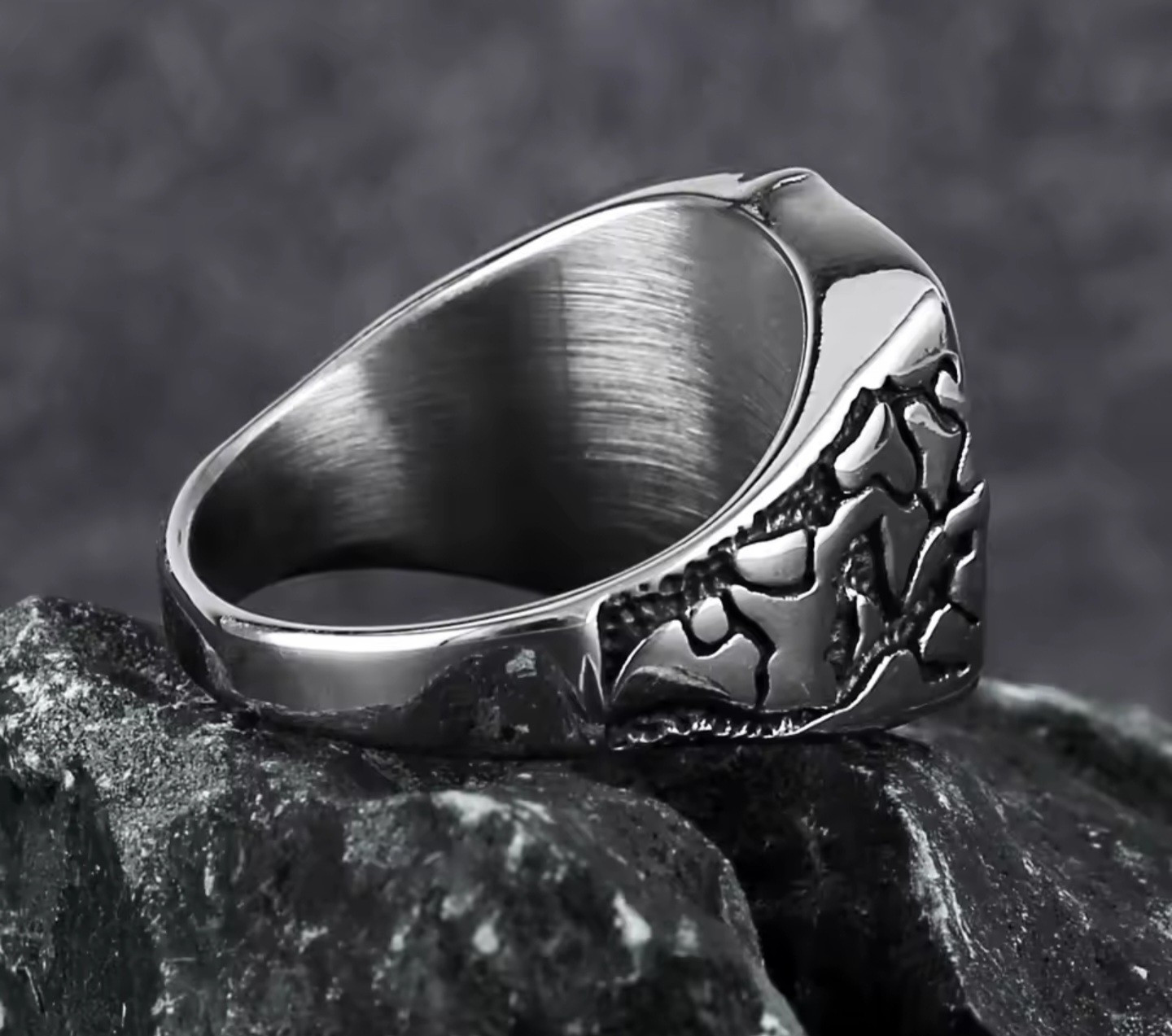 Viking Compass Ring