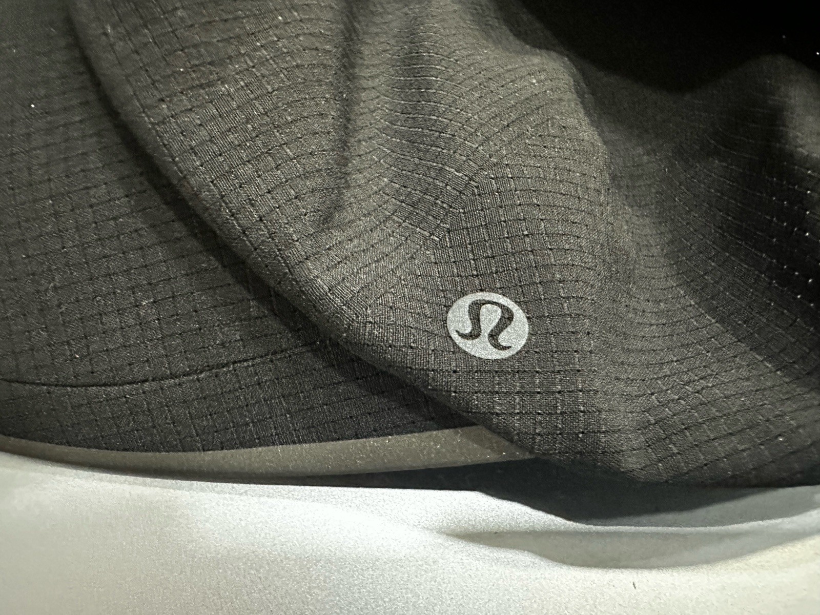 Lululemon Hat. Black. Very Light Weight. Breathable. Adjustable.