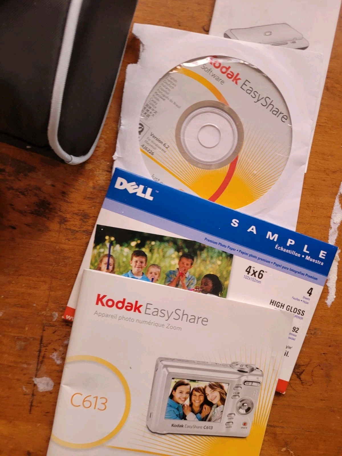 Kodak EasyShare Camera Dock Kit Untested And C613 For Parts READ