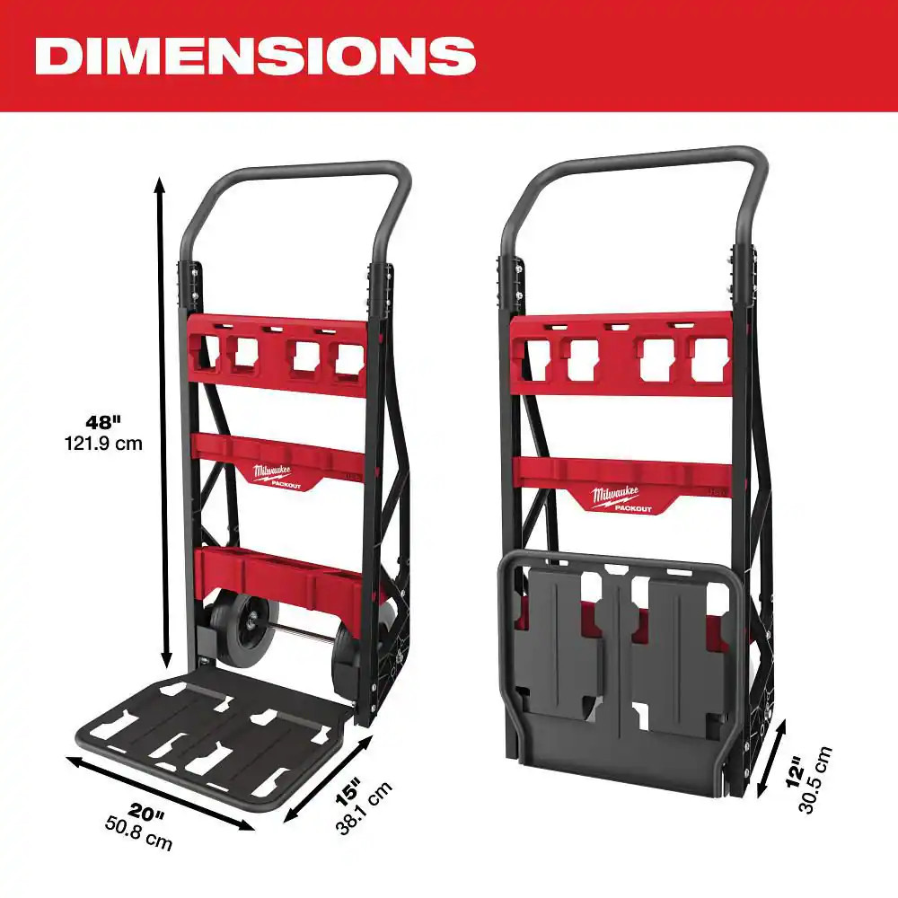 PACKOUT 20 In. 2-Wheel Utility Tool Cart