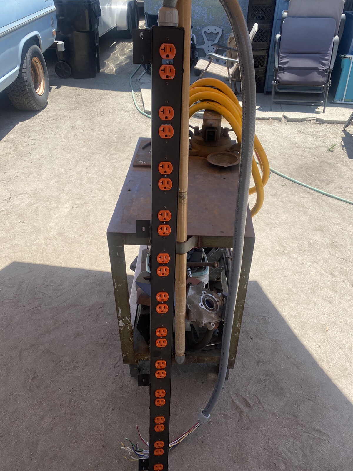 Juice Goose Power Strip 24 Plugs 198896 57.5” Long