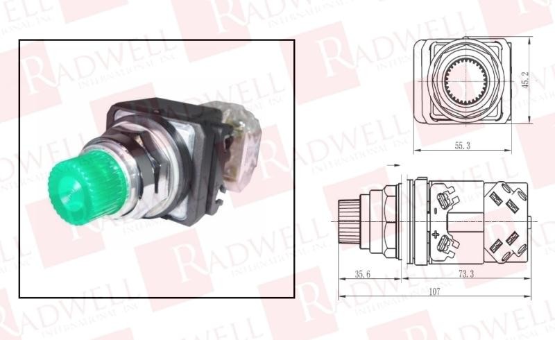 RADWELL VERIFIED SUBSTITUTE HT8GBGBV3-SUB / HT8GBGBV3SUB (BRAND NEW)