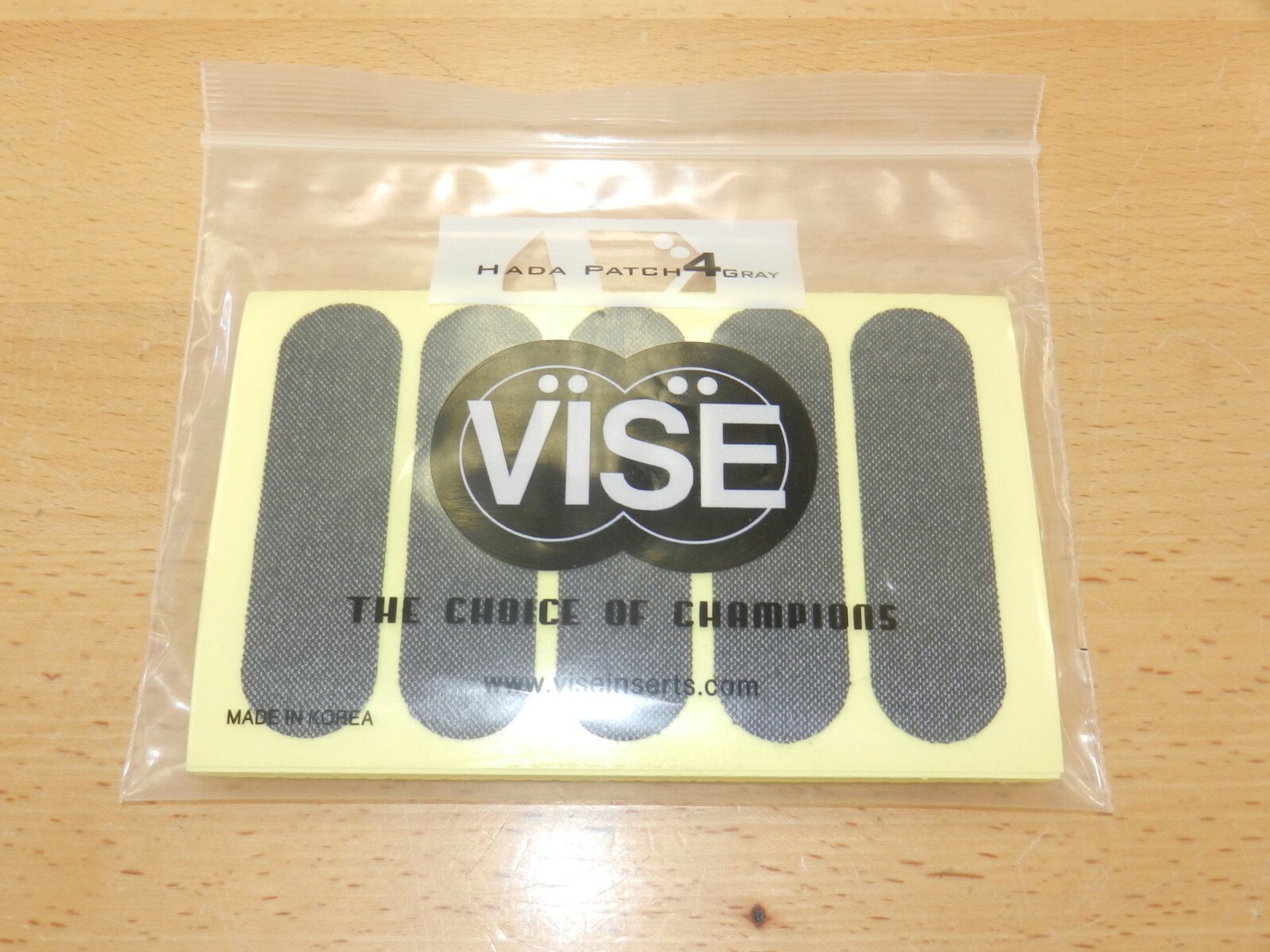 (1 Pack) Vise Bowling Thumb Tape Hada Patch #4 Skin Tape 50 Pc 3/4" Grey