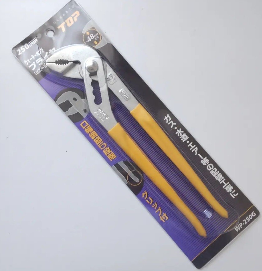 TOP  WATER PUMP PLIERS GRIP TYPE  WP-250G