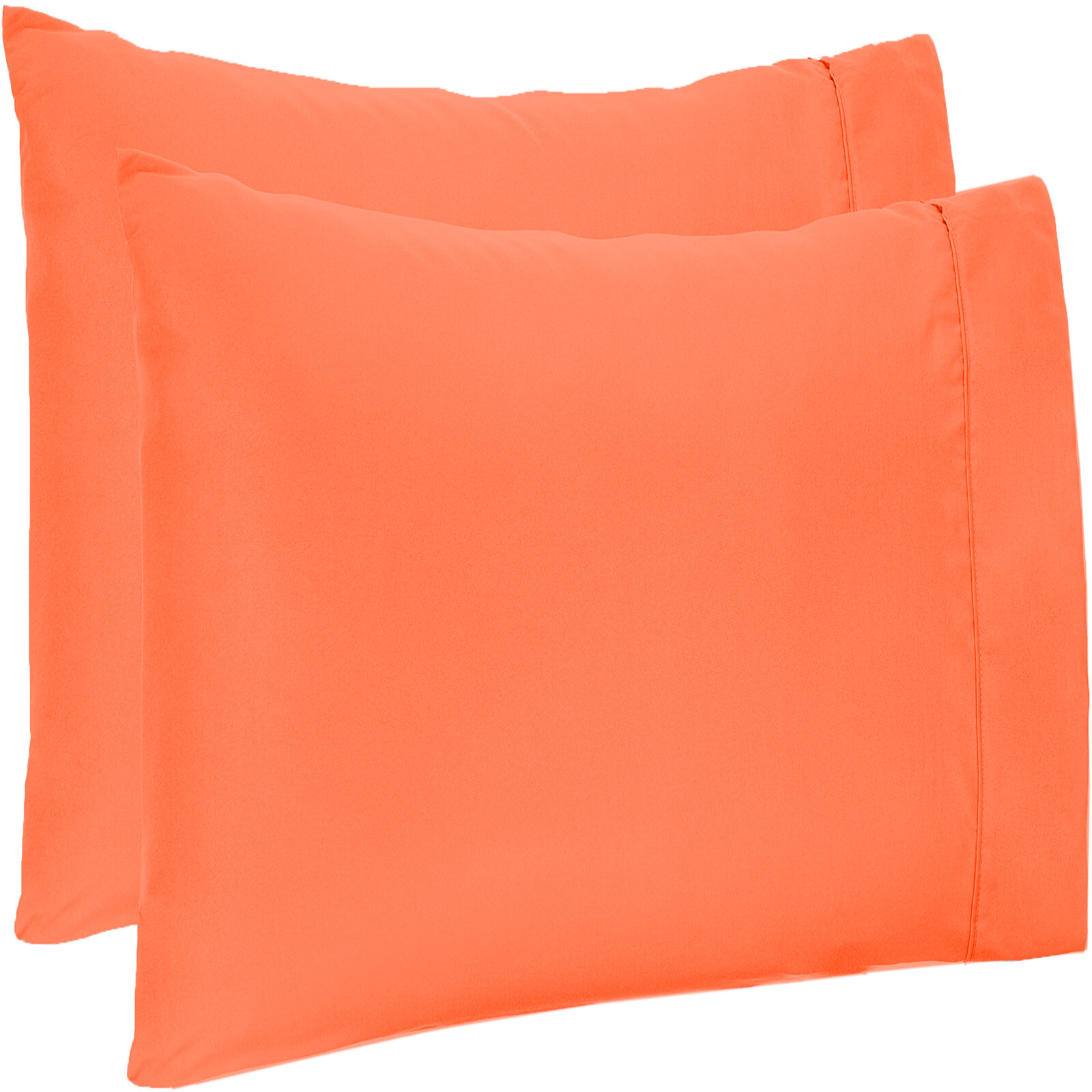 Bedding Collection 1000 TC OR 1200 TC 100% Cotton Orange Solid Select Item