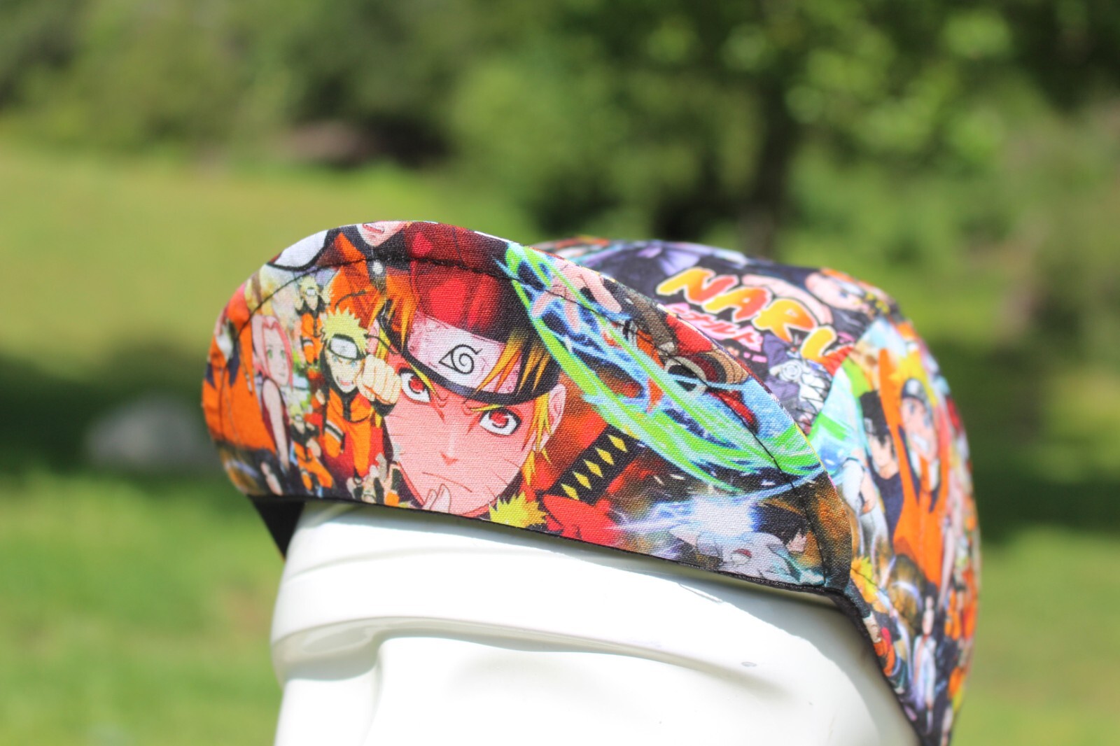 Cycling cap 100% JAPANESE ANIME handmade new