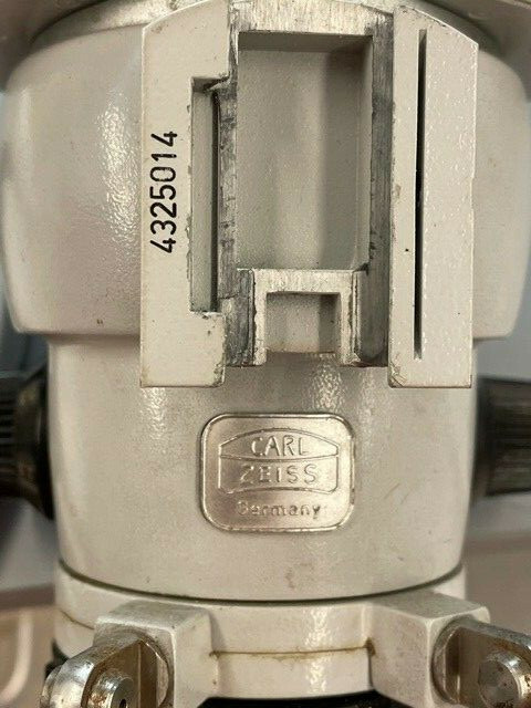 Vintage Carl Zeiss Binocular Mirror Microscope 4325014