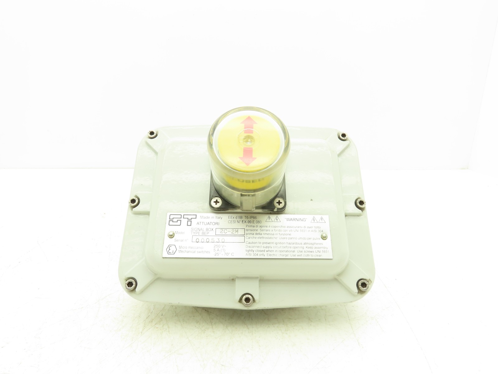 CT Attuatori LS-UTQ-N72MCO1SPDT-XXXXX Signal BOX BEP Actuator 250VAC 5A