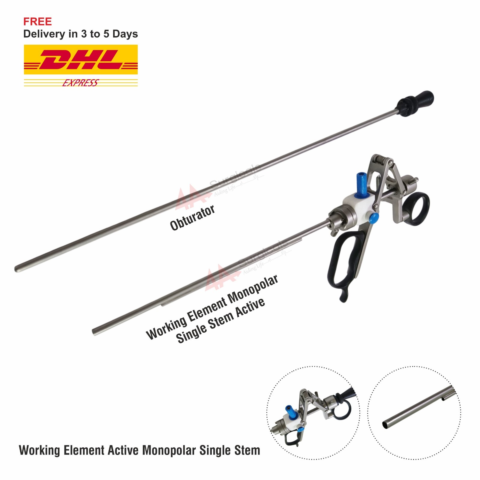4A TURP Monopolar Active Single Stem Set