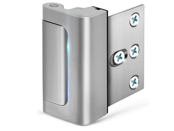 EverPlus Home Security Door Lock, Childproof Door Reinforcement Lock w/3" Stop