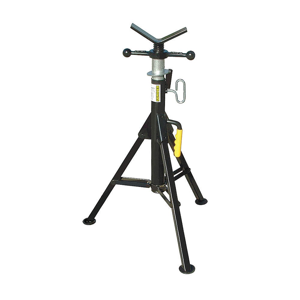 SUMNER 781300 V-Head Pipe Stand,24 In. 19F635