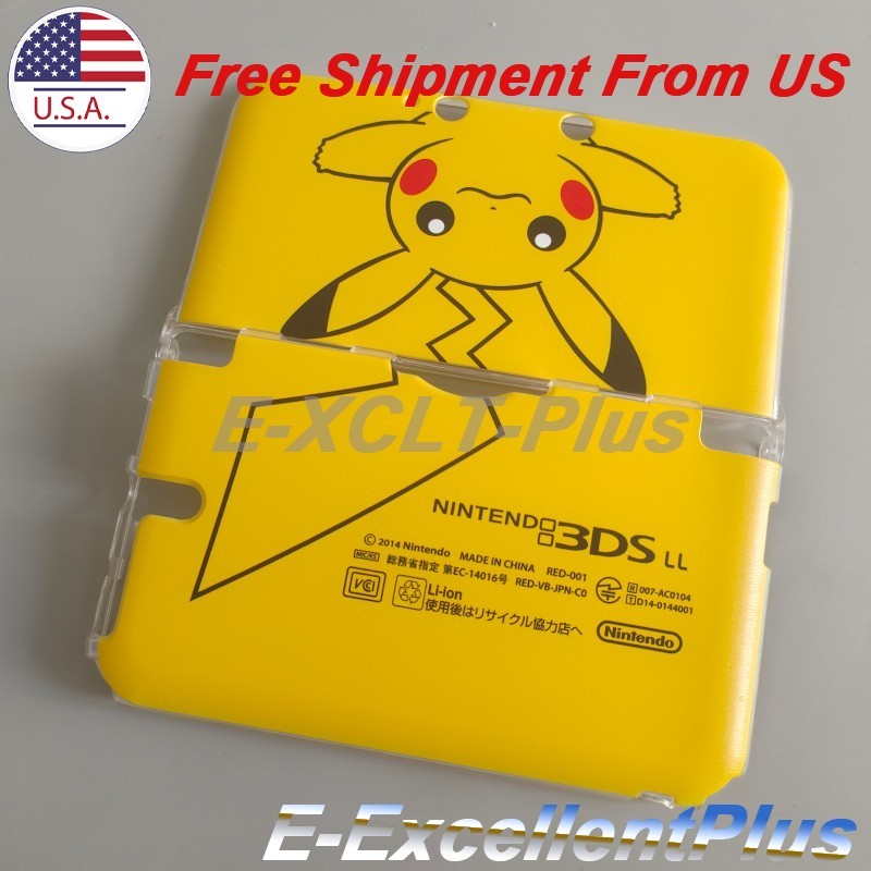Snap on Case A & E Protective Shell Cover For Nintendo 3DS XL / 3DS LL Old Model