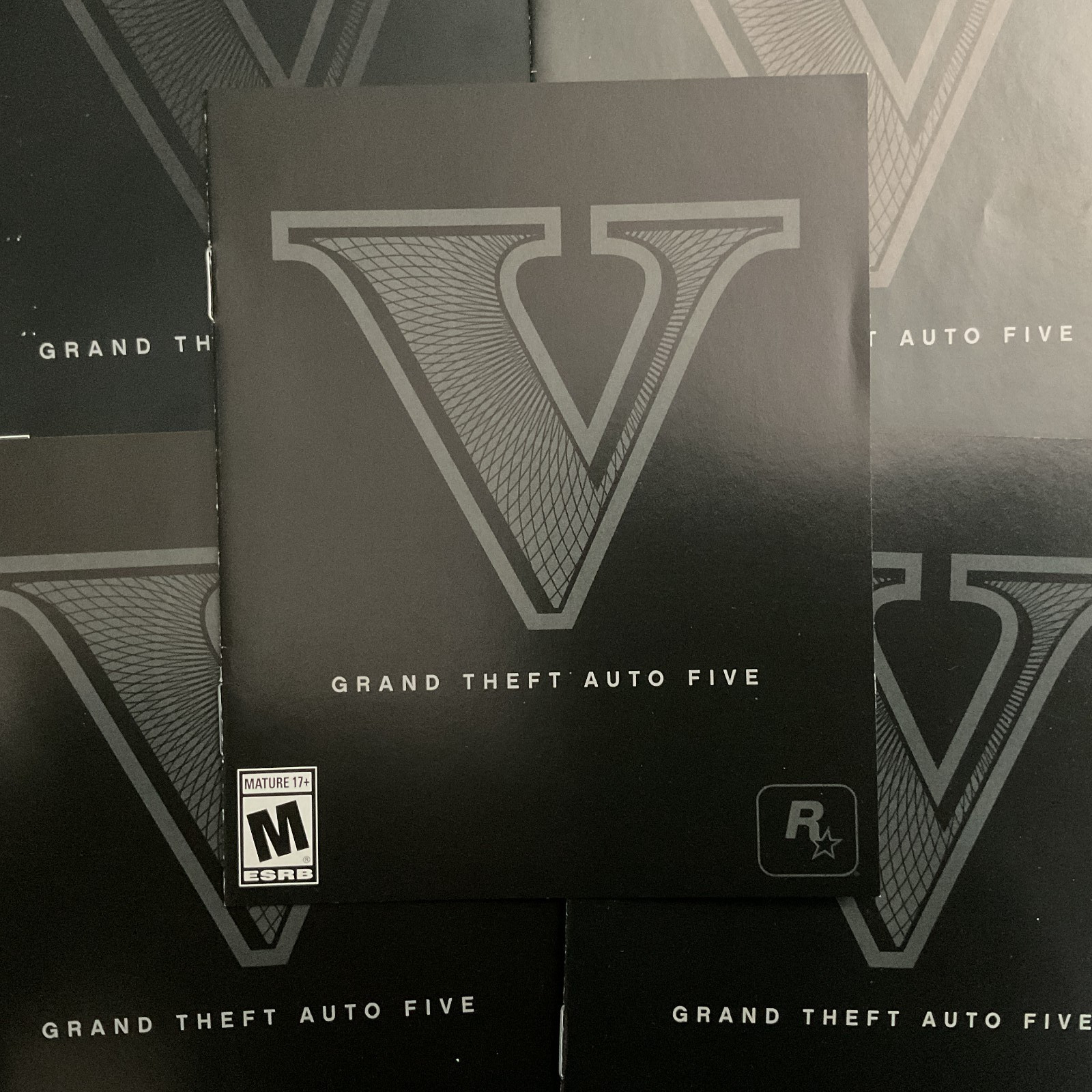 Grand Theft Auto V 5 PS4 PlayStation 4 Instruction Manual Only